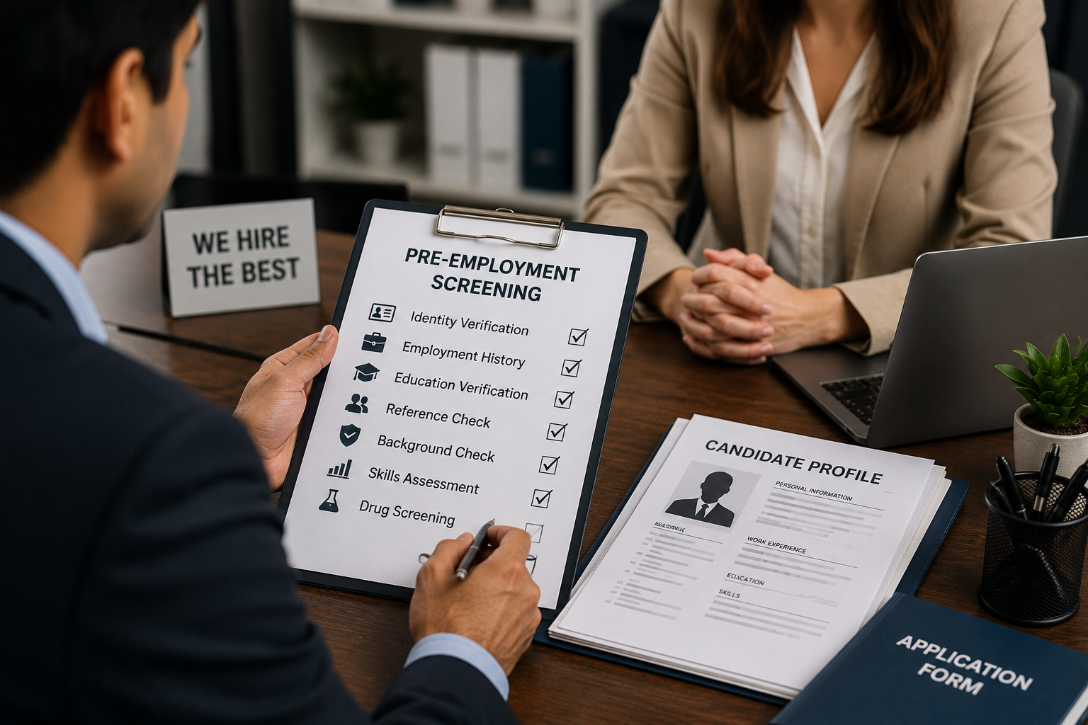 Pre employment screening