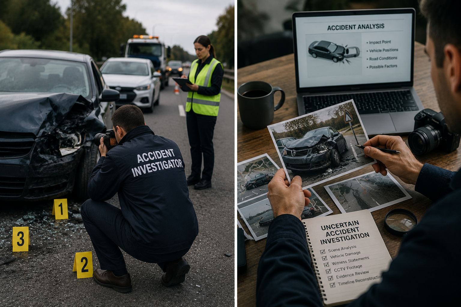 Uncertain Accident investigation
